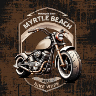 Myrtle Beach Bike Week Vår Rally 2024 T Shirt