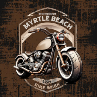 Myrtle Beach Bike Week Vår Rally 2024 T Shirt