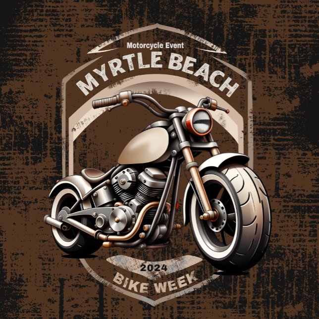 Myrtle Beach Bike Week Vår Rally 2024 T Shirt (Skapare uppladdad)