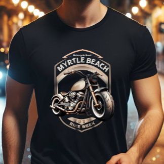 Myrtle Beach Bike Week Vår Rally 2025 T Shirt