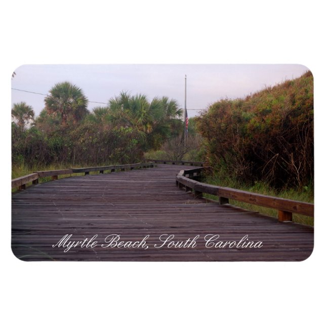 Myrtle Beach Boardpromenad Magnet (Horisontell)