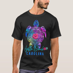 Myrtle Beach Carolina Tie Dye Sea Turtle Vacation T Shirt