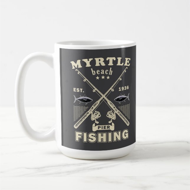 Myrtle beach coffee mug kaffemugg (Vänster)