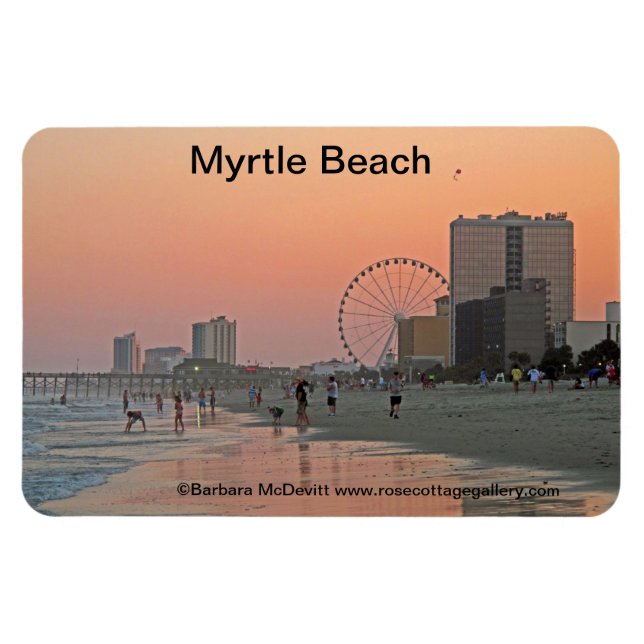 Myrtle Beach Flexi Magnet (Horisontell)