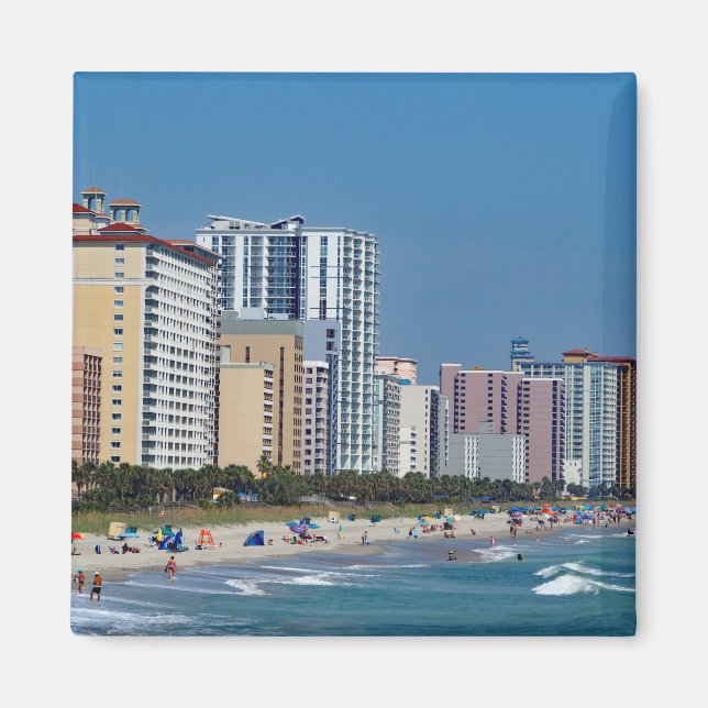 Myrtle Beach Hotels Photo Magnet (Framsidan)
