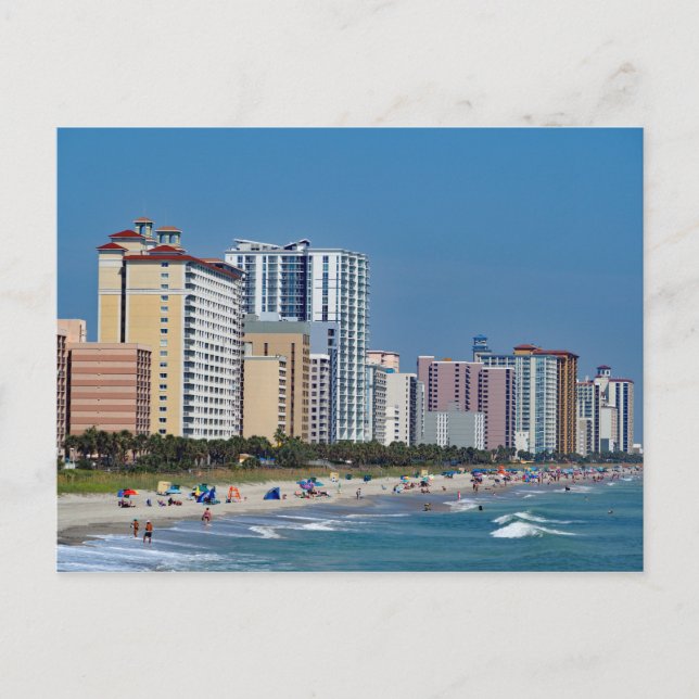 Myrtle Beach Hotels Photo Vykort (Framsida)