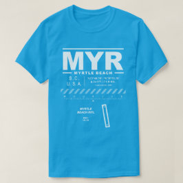 Myrtle Beach Internationell Airport MYR T-Shirt