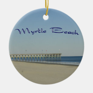 Myrtle Beach Julgransprydnad Keramik