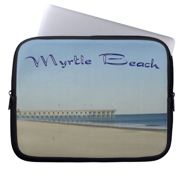 Myrtle Beach Laptop Sleeve (Framsidan)