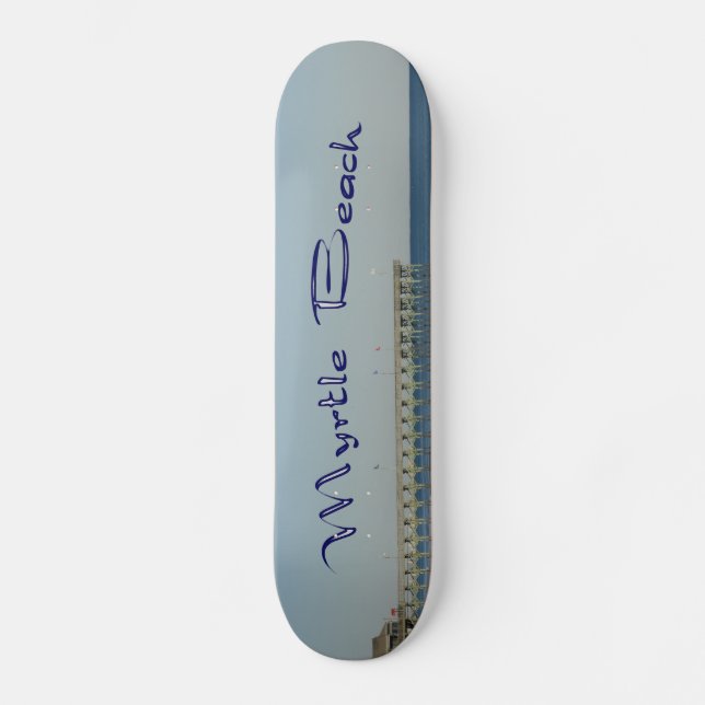 Myrtle Beach Old School Skateboard Bräda 21,6 Cm (Framsida)
