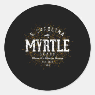 Myrtle Beach Runt Klistermärke