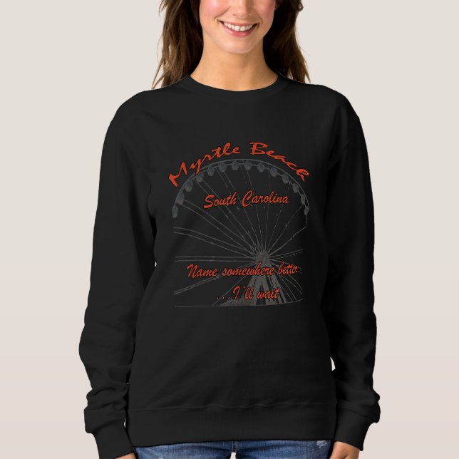 Myrtle Beach S Carolina T Shirt (Framsida)