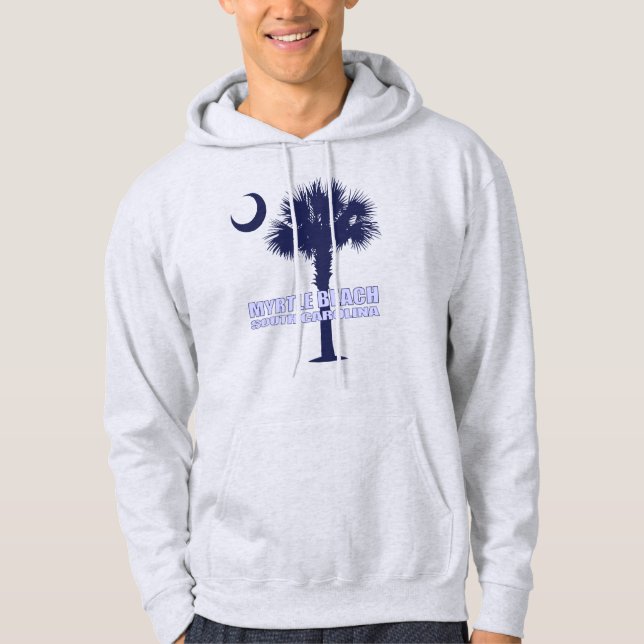 Myrtle Beach SC (P&C) Hoodie (Framsida)