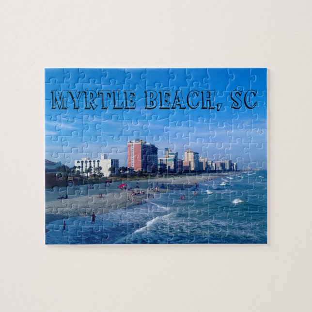 Myrtle Beach, SC Puzzle Pussel (Horisontell)