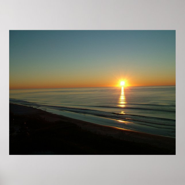 Myrtle Beach, SC Sunrise Poster (Framsidan)