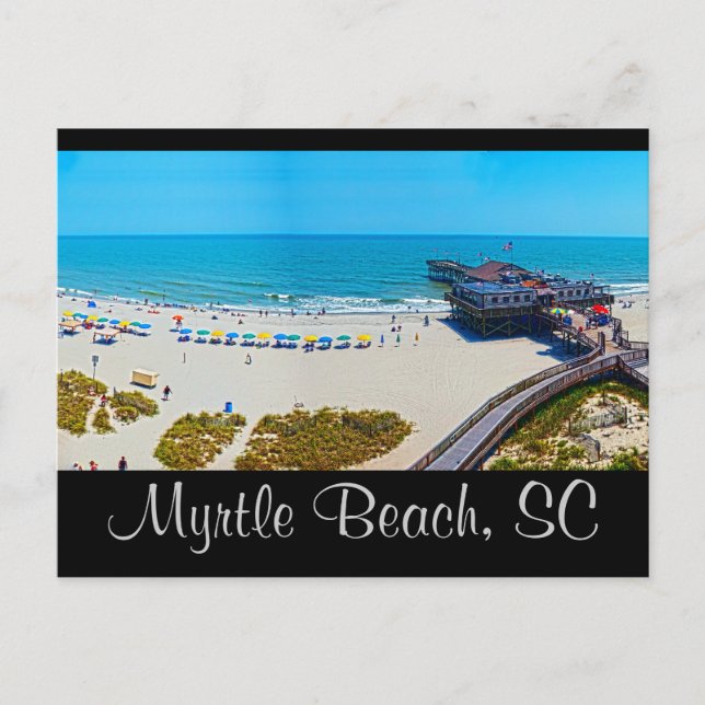 Myrtle Beach SC Vykort (Framsida)