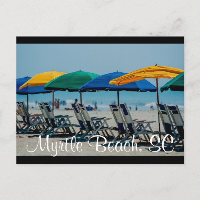 Myrtle Beach SC Vykort (Framsida)