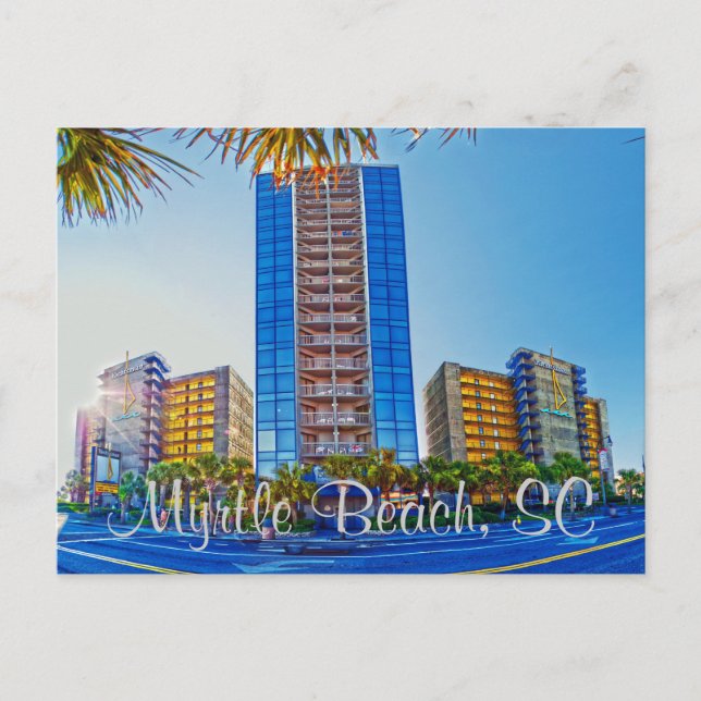 Myrtle Beach SC Vykort (Framsida)