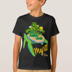Myrtle Beach South Carolina Beach Turtle Sea Ocean T Shirt