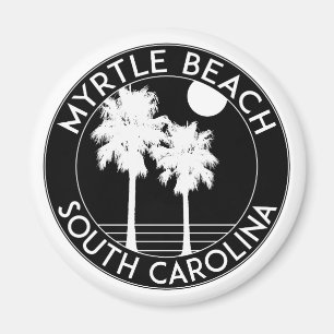 Myrtle Beach South Carolina handflatan Magnet