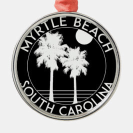 Myrtle Beach South Carolina Julgransprydnad Metall