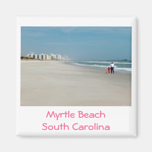 Myrtle Beach, South Carolina - magnet (Framsidan)