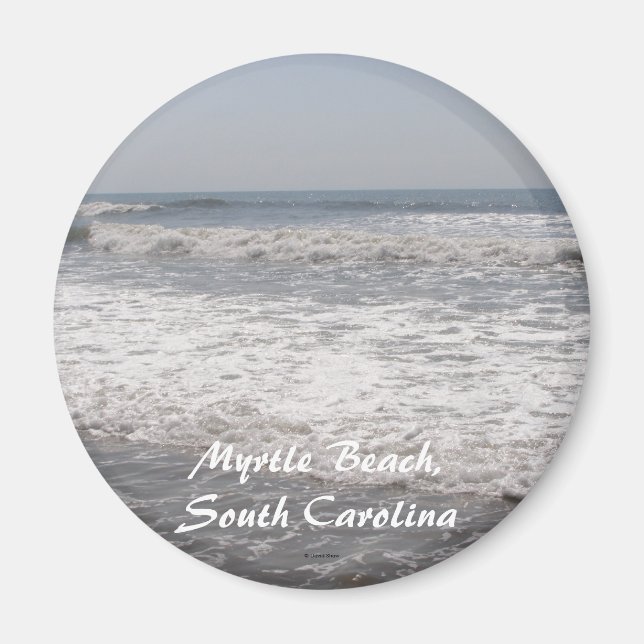 Myrtle Beach, South Carolina Magnet (Framsidan)