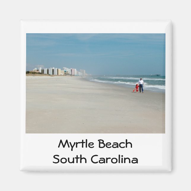 Myrtle Beach, South Carolina - magnet (Framsidan)
