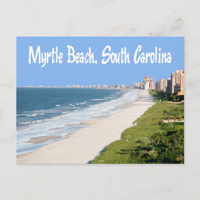 Myrtle Beach, South Carolina Postcard, USA Vykort (Framsida)
