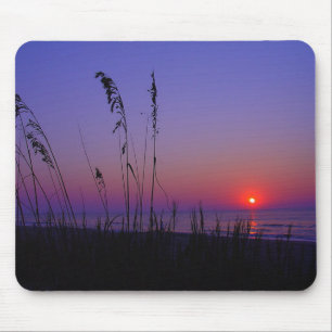 Myrtle Beach South Carolina Sunrise Ocean Mousepad Musmatta