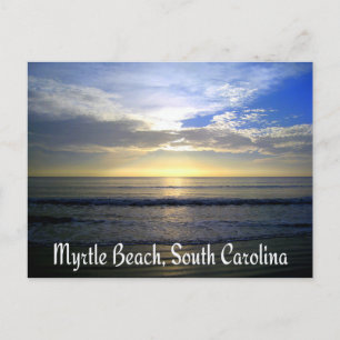 Myrtle Beach South Carolina Sunrise-vykort Vykort
