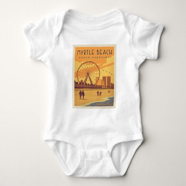 Myrtle Beach | South Carolina T Shirt (Framsida)