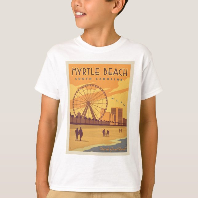 Myrtle Beach | South Carolina T Shirt (Framsida)