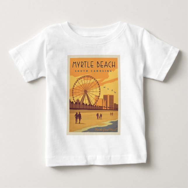 Myrtle Beach | South Carolina T Shirt (Framsida)