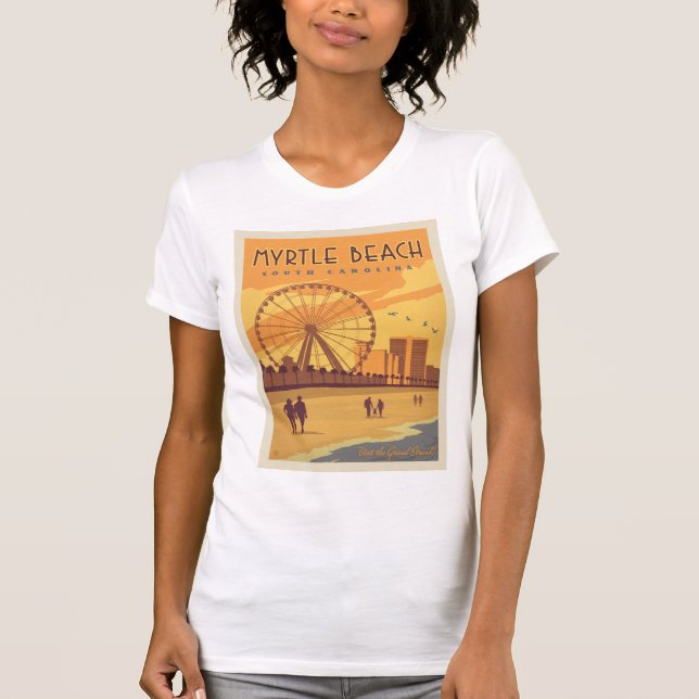 Myrtle Beach | South Carolina T Shirt (Framsida)