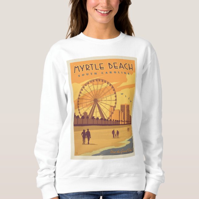 Myrtle Beach | South Carolina T Shirt (Framsida)