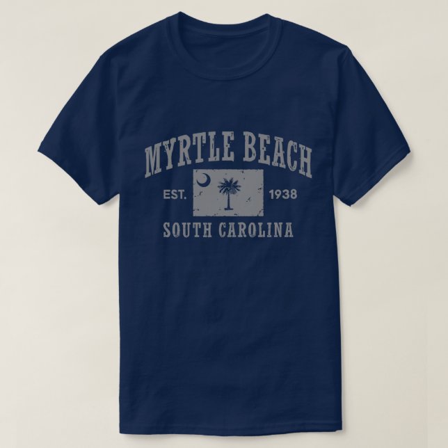 Myrtle Beach South Carolina T-shirt (Design framsida)