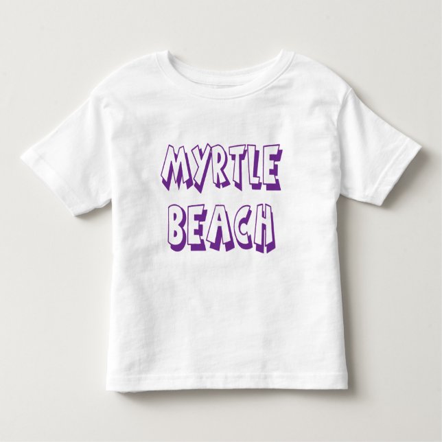 Myrtle Beach, South Carolina Tee Shirt (Framsida)