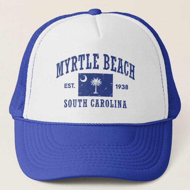 Myrtle Beach South Carolina Truckerkeps (Framsida)