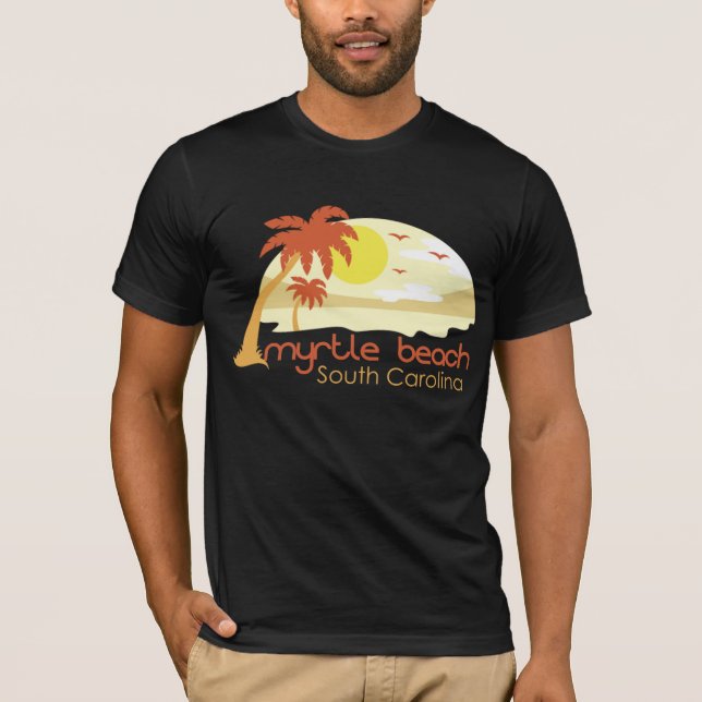 Myrtle Beach South Carolina utslagsplats Tee Shirt (Framsida)