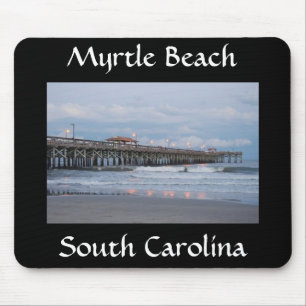 Myrtle Beach South Carolina vid Sunset Mousepad Musmatta