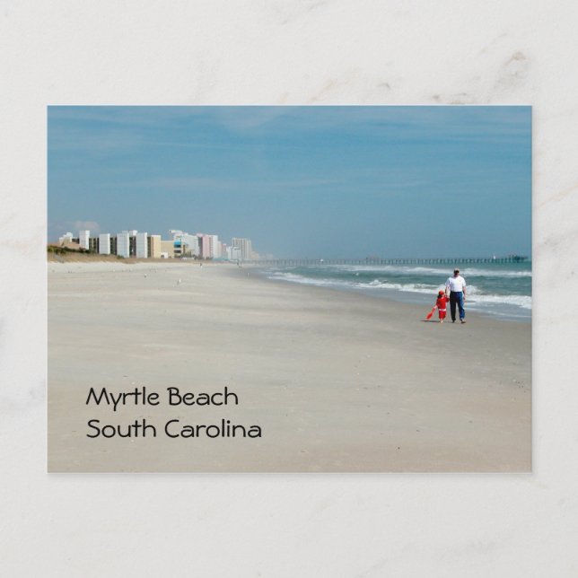 Myrtle Beach, South Carolina Vykort (Framsida)