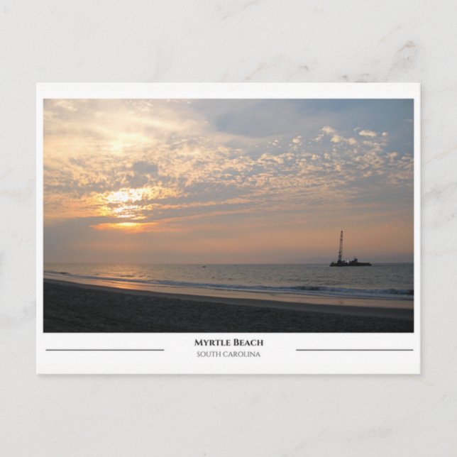 Myrtle Beach-South Carolina Vykort (Framsida)