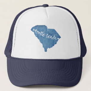 Myrtle Beach South Carolina Wood Grain Keps