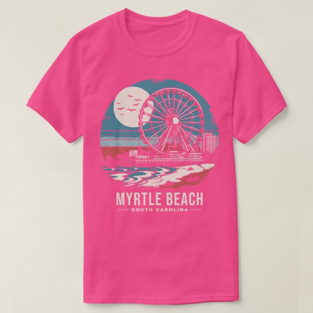 Myrtle Beach South olina 3 T Shirt (Design framsida)