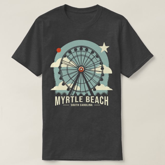 Myrtle Beach South olina 4 T Shirt (Design framsida)