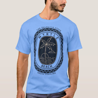 Myrtle Beach South olina the Palmetto State Sunset T Shirt