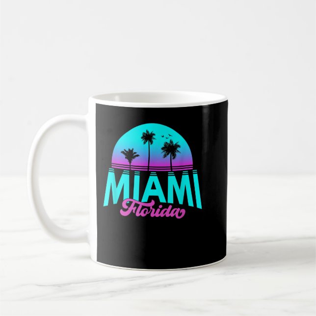 Myrtle Beach Souvenir Handflatan Sunset Sol South  Kaffemugg (Vänster)