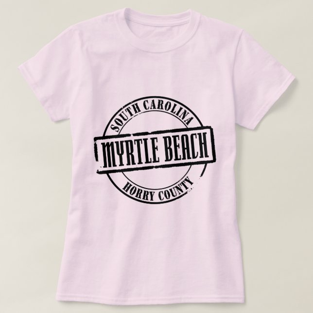 Myrtle Beach titel T-shirt (Design framsida)