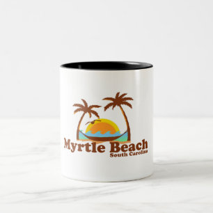 Myrtle Beach. Två-Tonad Mugg